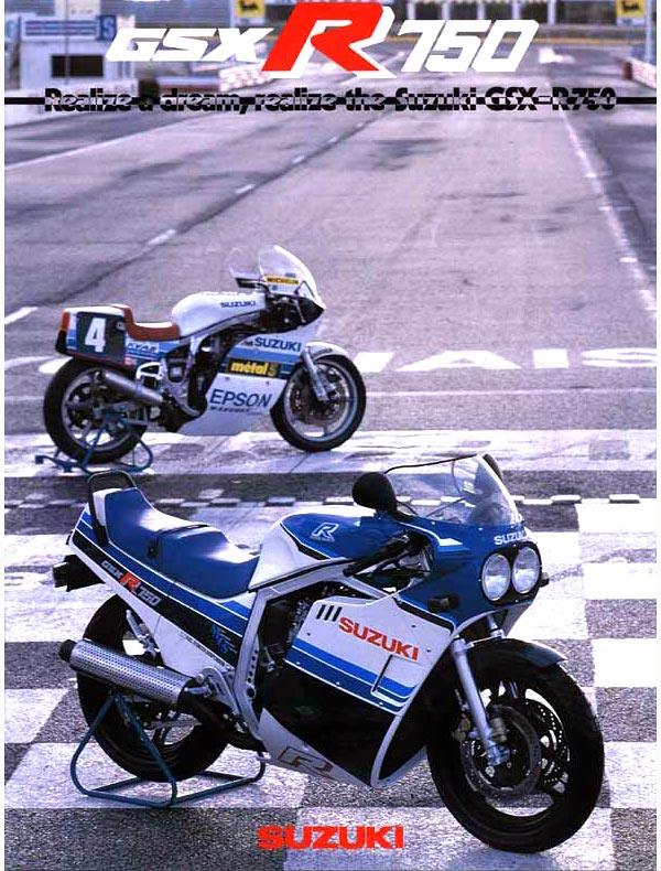 Suzuki GSX-R750F brochure